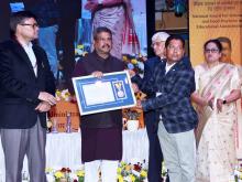 Shri Dharmendra Pradhan conferred the National Awards 